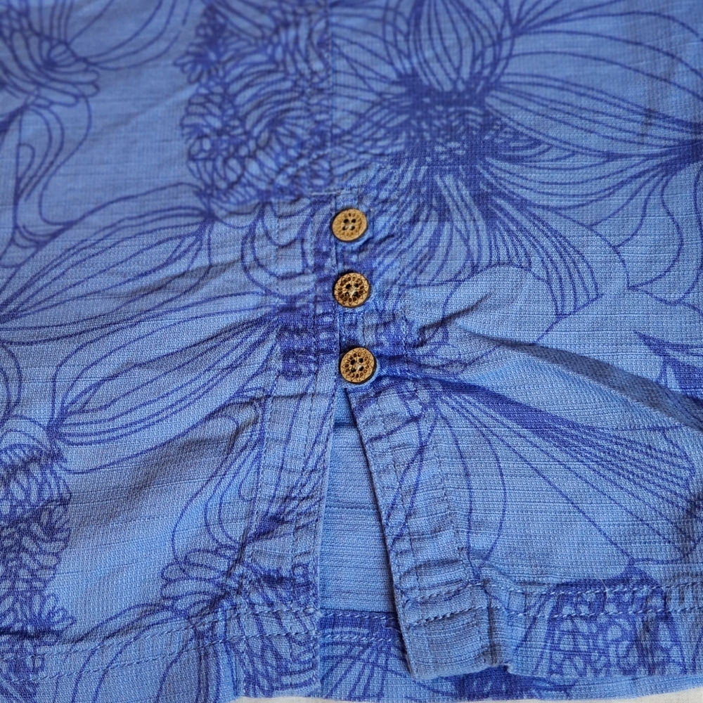 Royal Robbins blue floral skirt - Picture 4 of 5